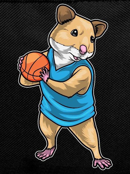 Hamster Basketball Player Basketball