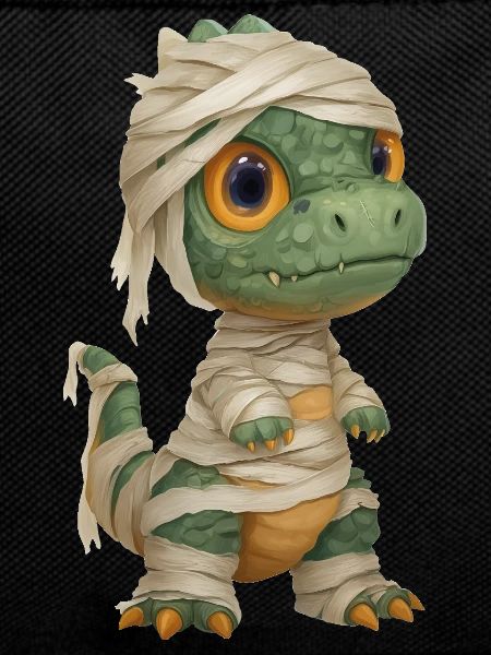 Dino Mummy Costume Halloween