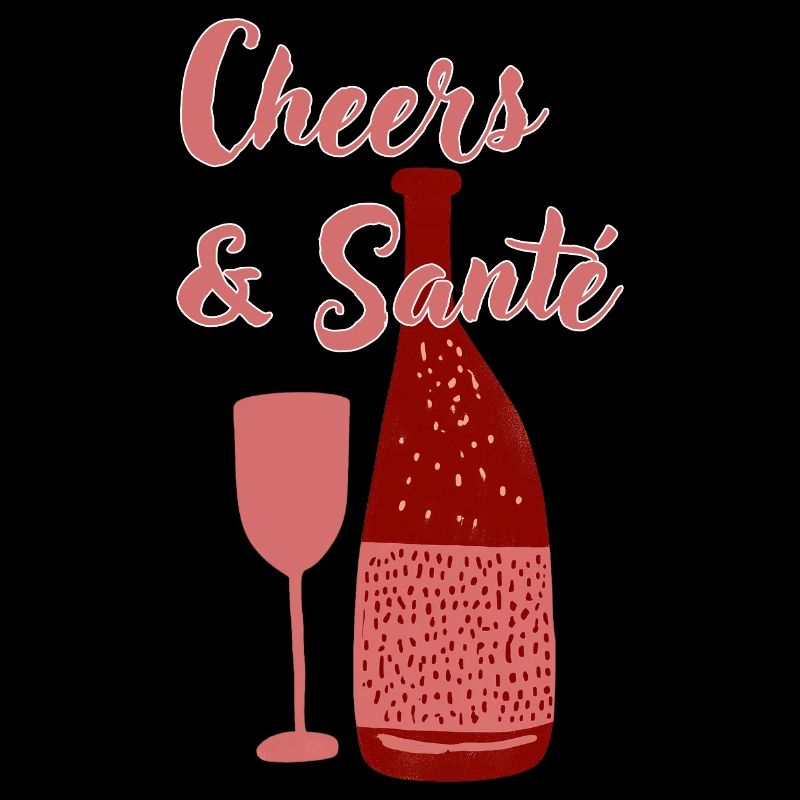 Cheers & Santé – Wine Art Design