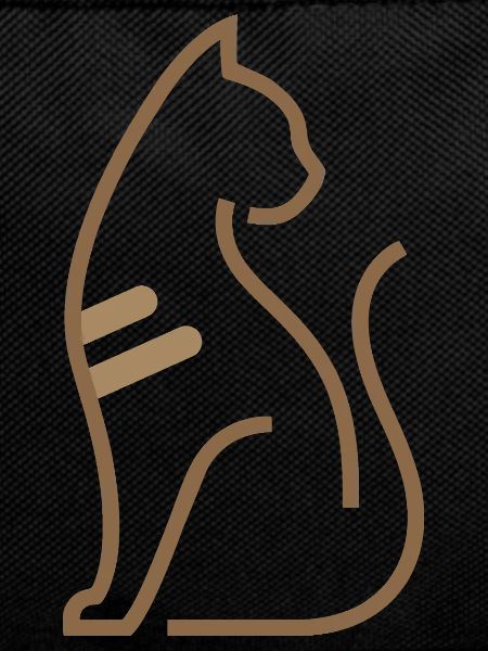 Abstract Cat – Modern Line Motif