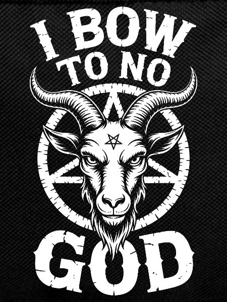 Goat Skull Emblem: No God