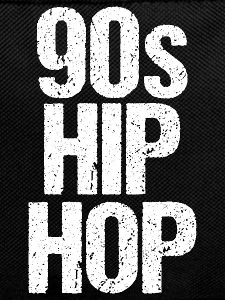 90s Hip Hop Bold Grid Graphic