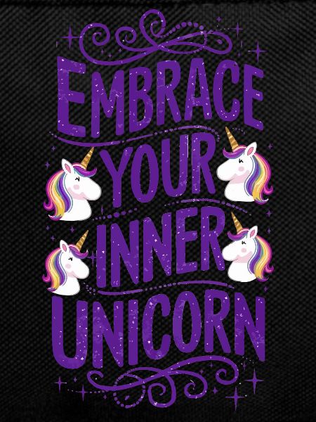 Umarme dein inneres Einhorn
