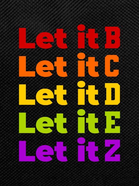 Let it B