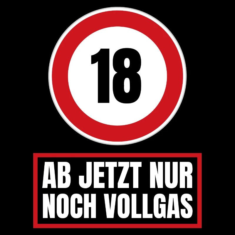 18. Geburtstag - endlich 18