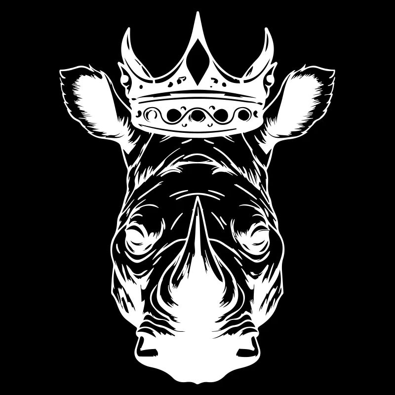 Roi héritier rhinocéros