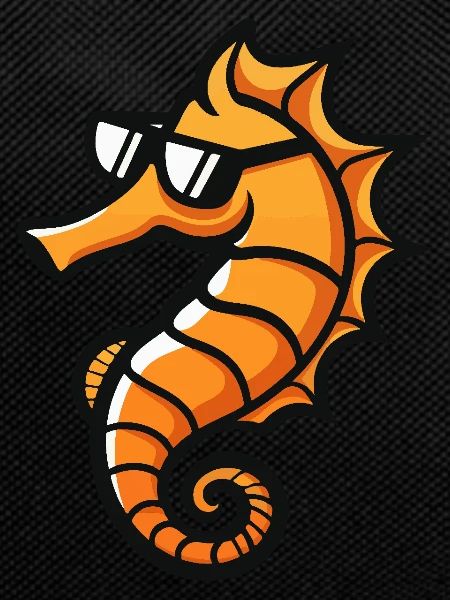 Seahorse Cool Comic