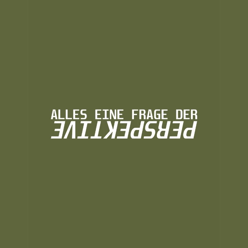 All a question of perspective font design