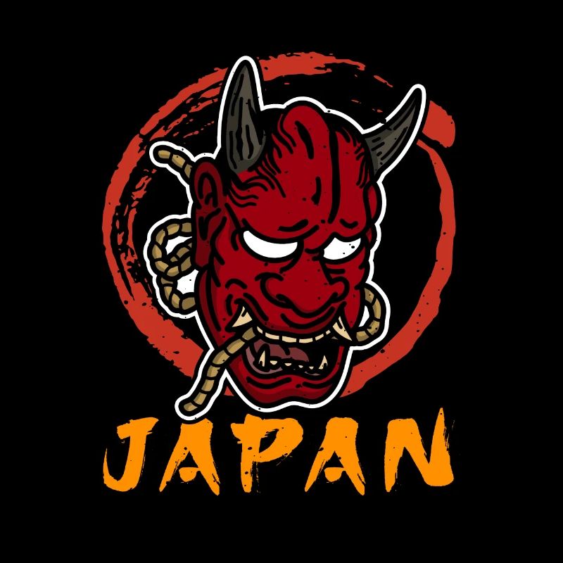 Japanese Tengu Hannya Kitsune Mask