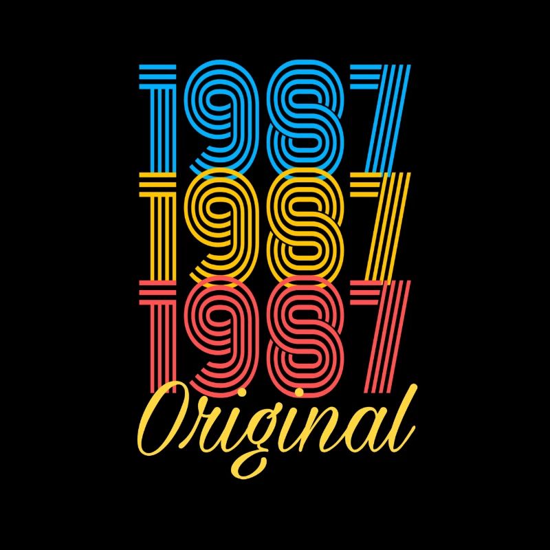 1987 Original / Geburtstag Geschenk