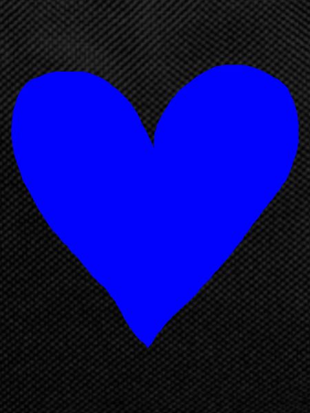 Heart blue gift idea