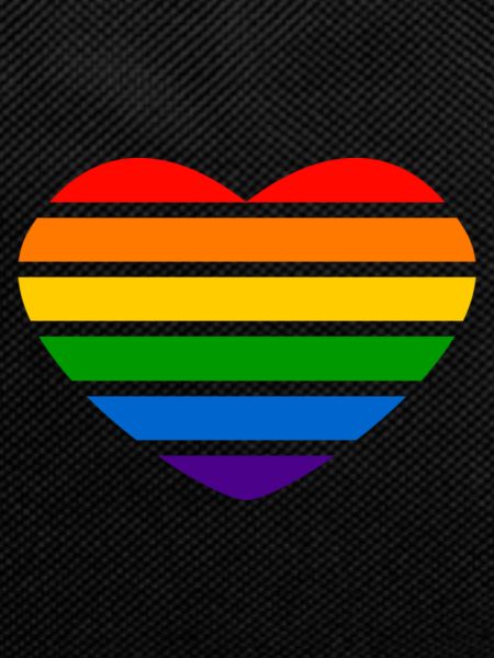 Herz - Regenbogen