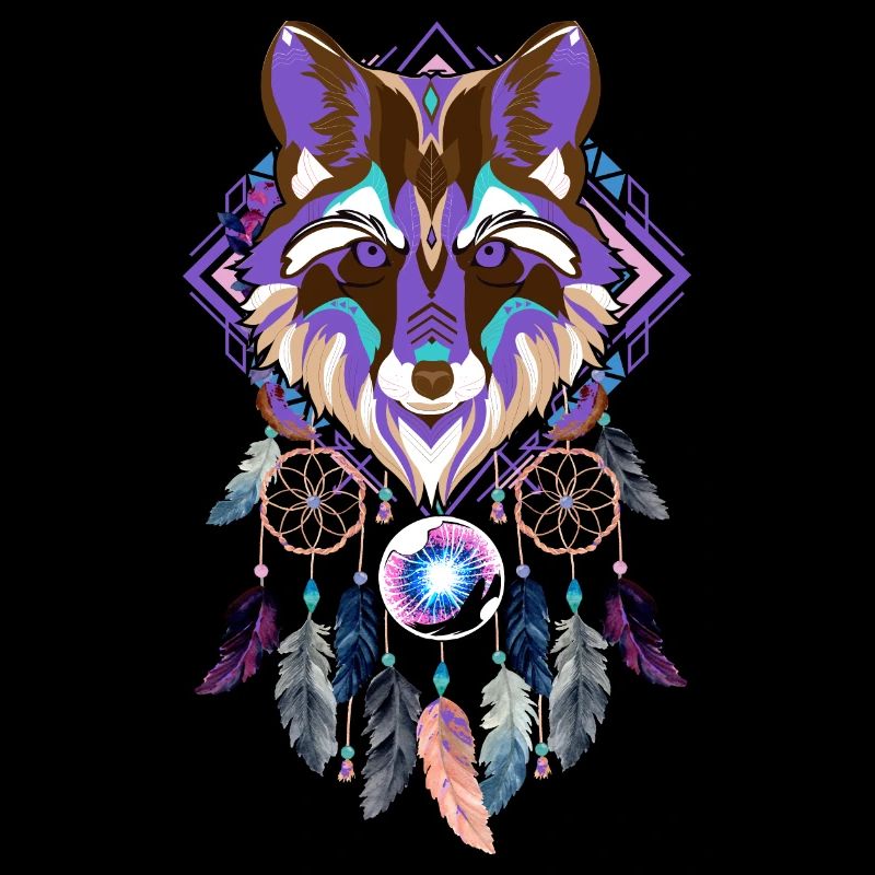 Traumfänger Wolf