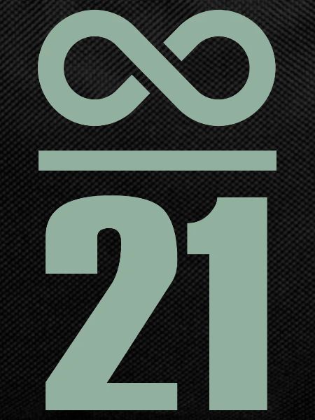 Infinite by 21 million Bitcoin