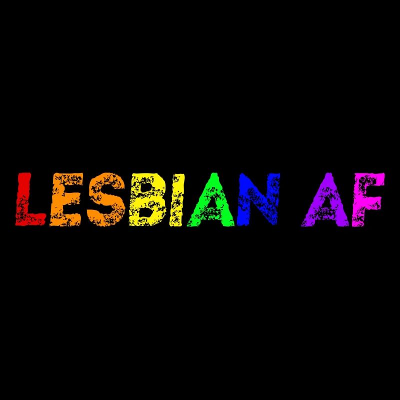 Lesbian af Geschenkidee lesbisch queer LGBTQ+