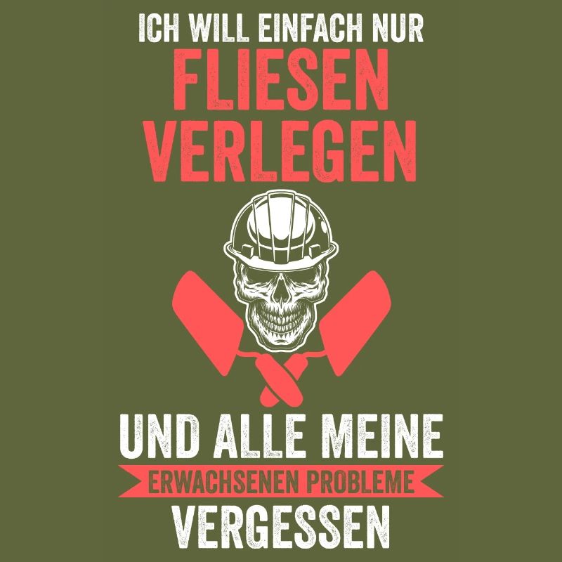 Fliesenleger Beruf Bodenleger Geschenk