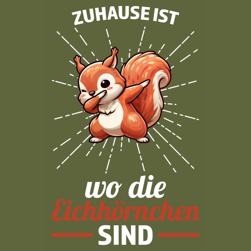 Eichhörnchen Tier Eichhörnchenliebhaber Geschenk