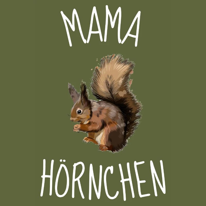 Nagetier Waldtier Mama Muttertag Eichhörnchen