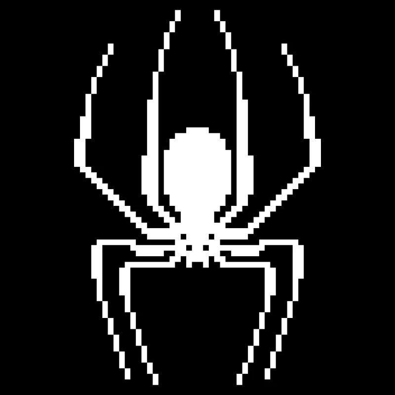 G33 Pixel Spider in Weiß