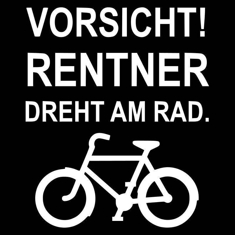 Rentner dreht am Rad