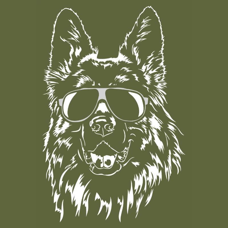 DEUTSCHER SCHÄFERHUND cool Sonnenbrille Wilsigns