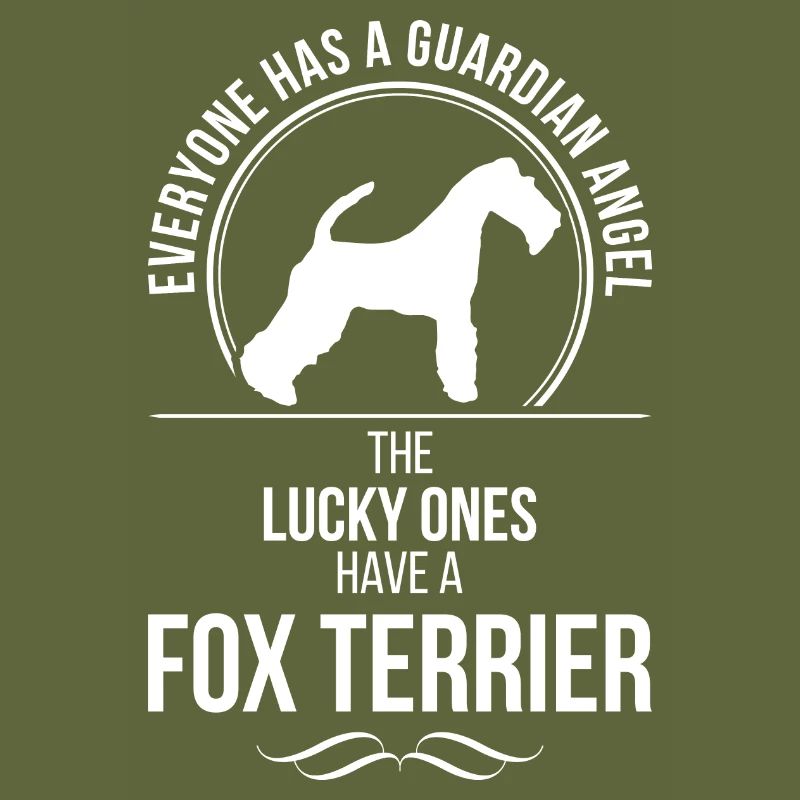 FOX TERRIER Chiens anges gardiens disant Wilsigns