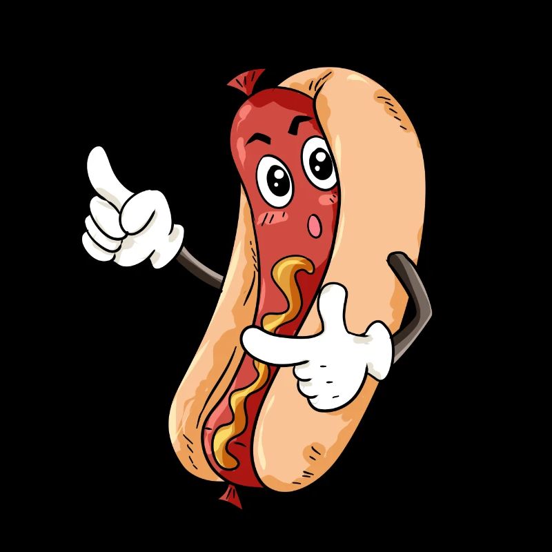 Hot Dog Essen Feinschmecker Geschenk