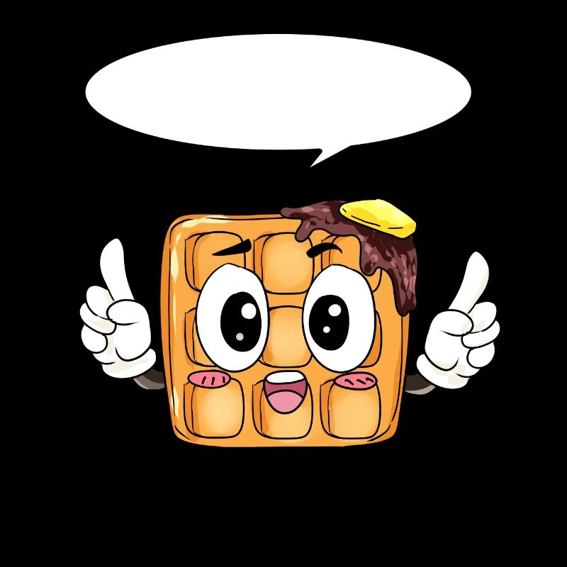 Waffel Essen Feinschmecker Geschenk