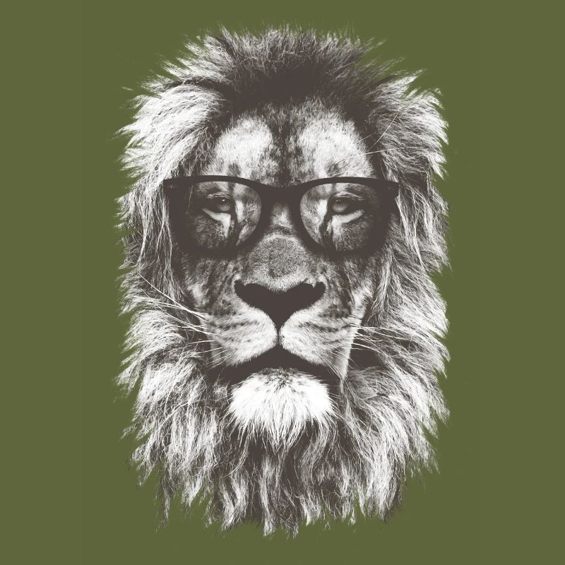 Hipster Lion