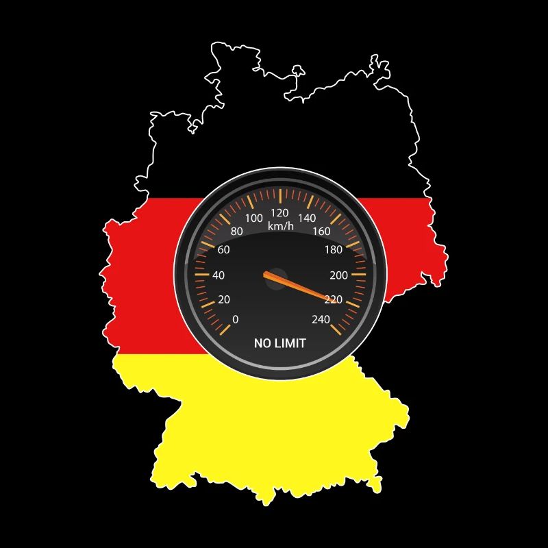 Kein Tempolimit auf deutschen Autobahnen