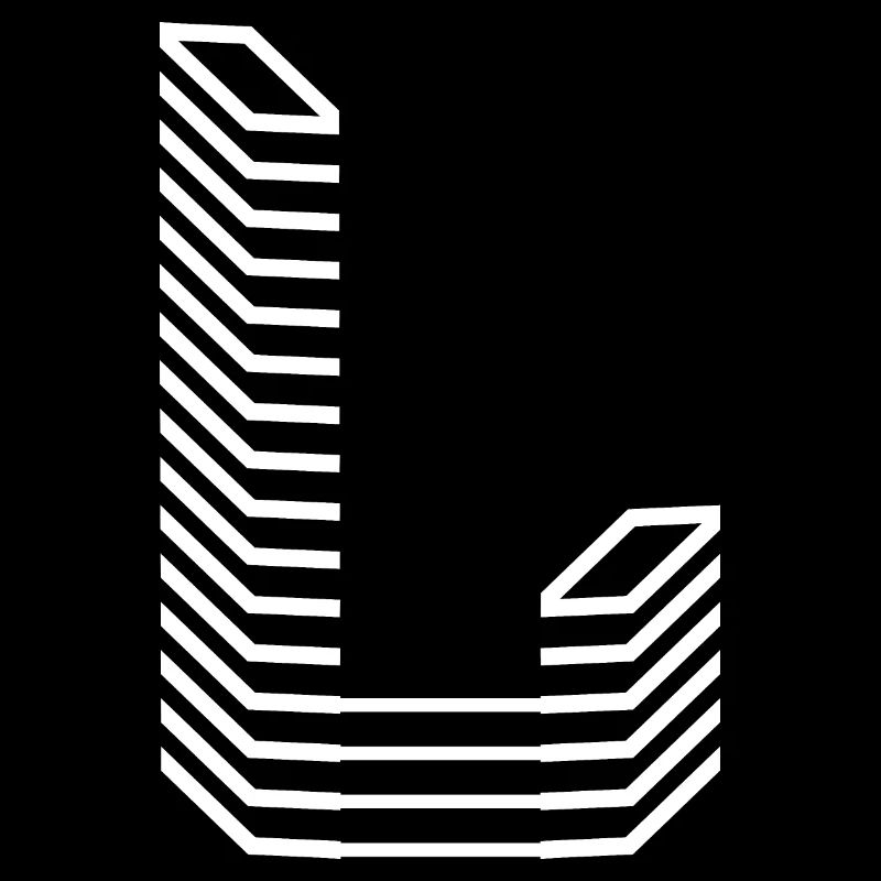 Unique Letter L Logo Design « Blanc »