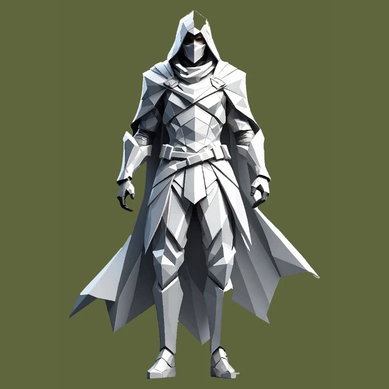 Assassin - Conception de jeux vidéo Low Poly