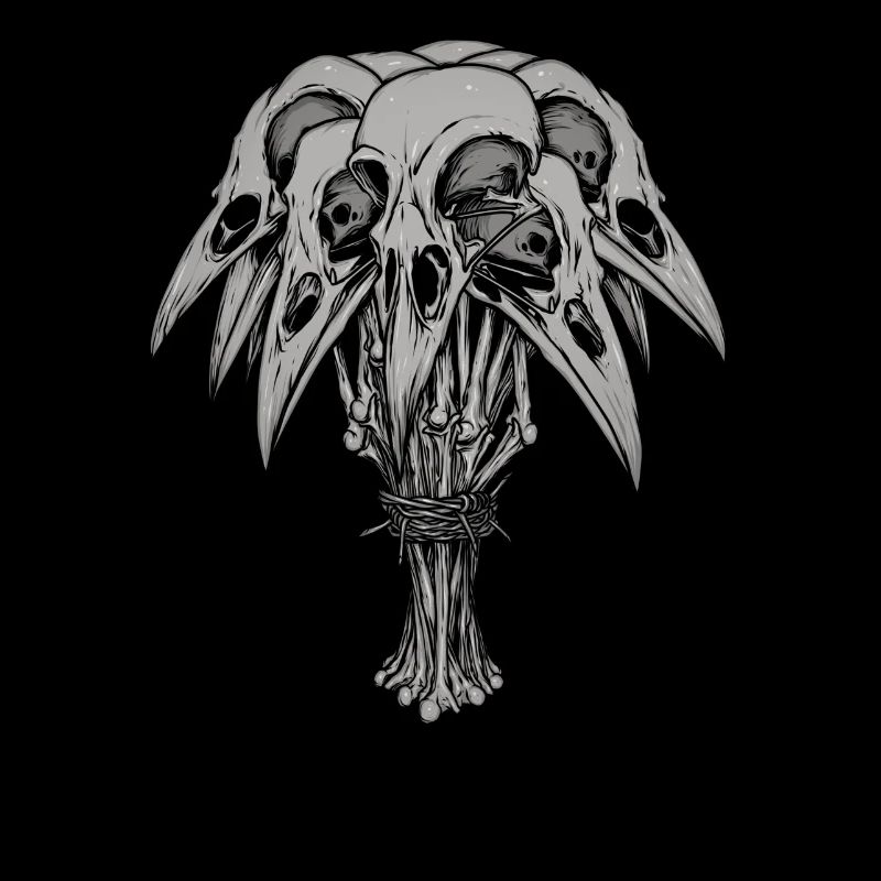 RAVEN SKULLS