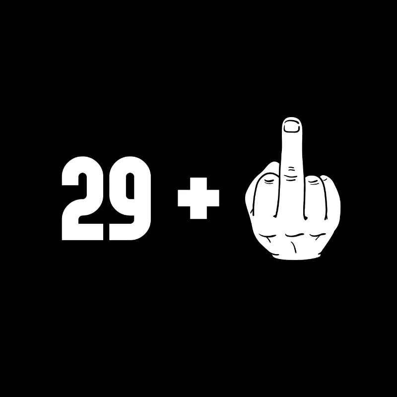Doigt d'anniversaire 30e anniversaire