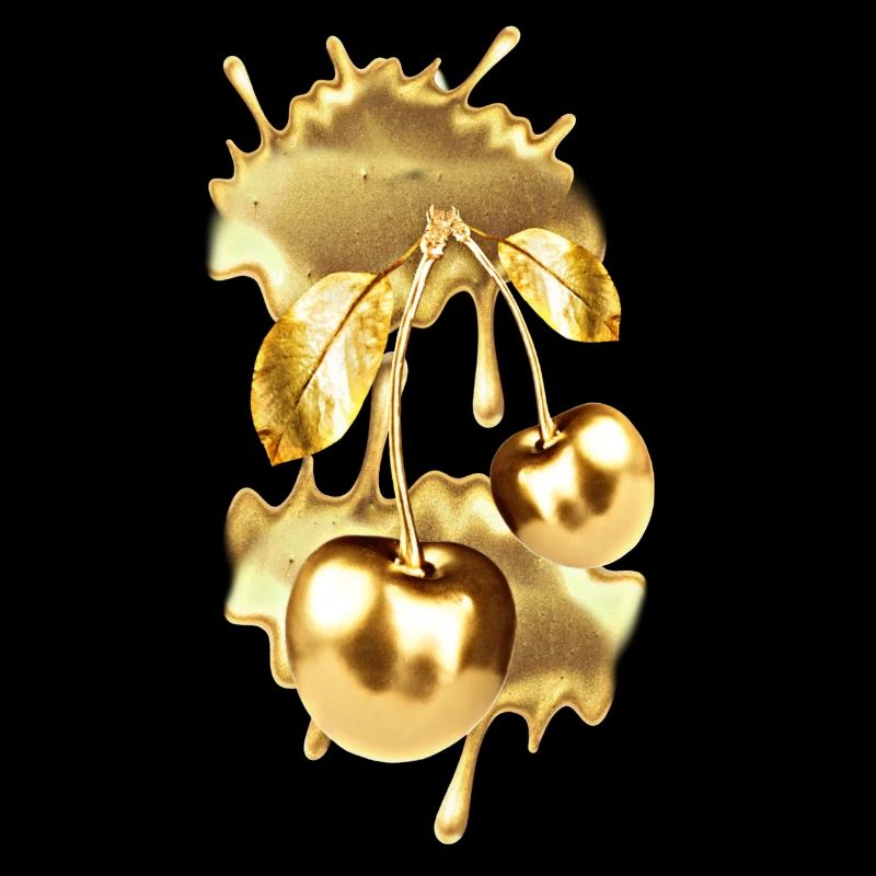 Goldene Kirsche
