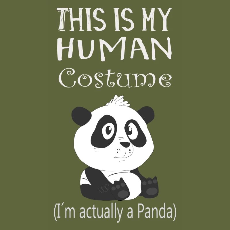 Mensch Kostüm - ich bin eigentlich ein Panda
