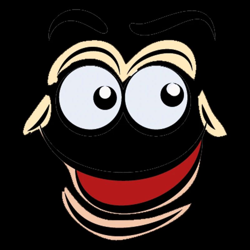 Visages de dessins animés