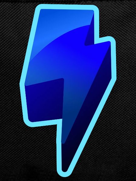 NeonBlitz Lightning Graphic Blue