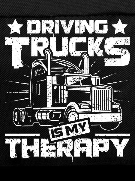 Driving Trucks is my therapy