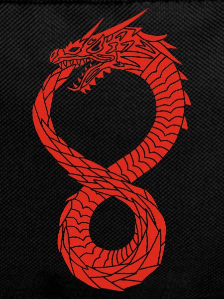 Red Infinite Dragon