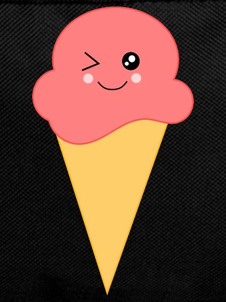 Eis Eiscreme Erdbeereis