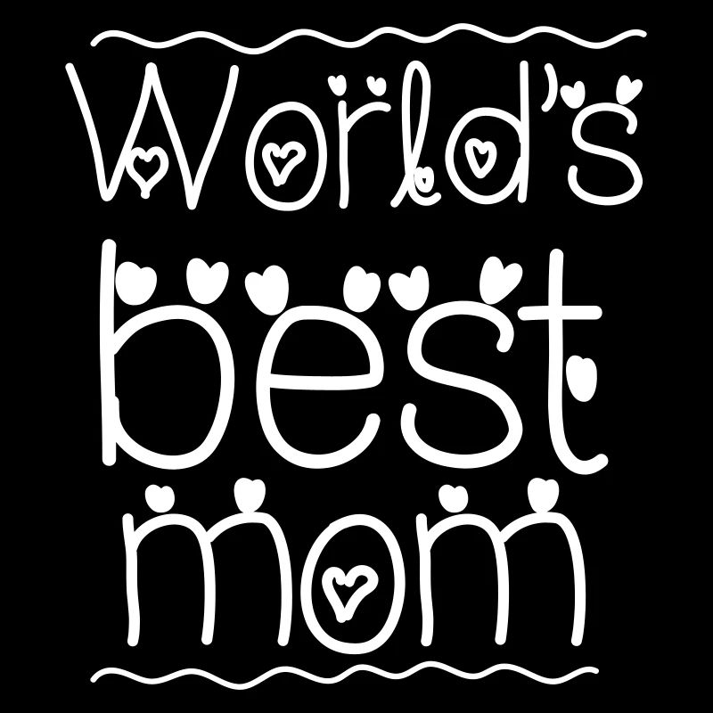 World´s Best Mom Muttertagsgeschenk Mami Mama Mom
