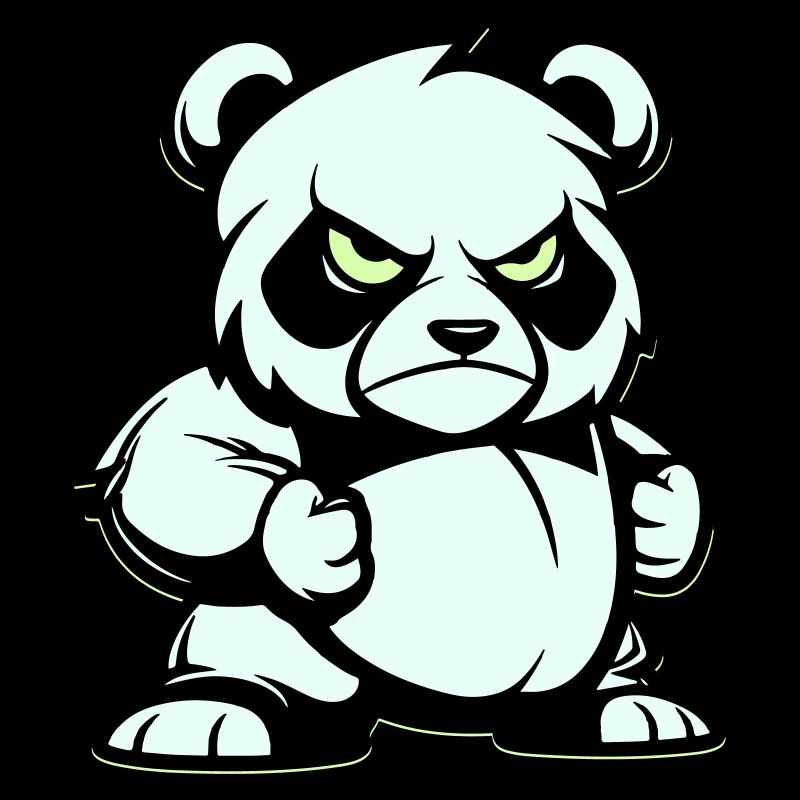 Panda Bear Comic