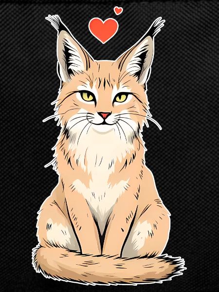 Lynx with Heart – Wild & Loving