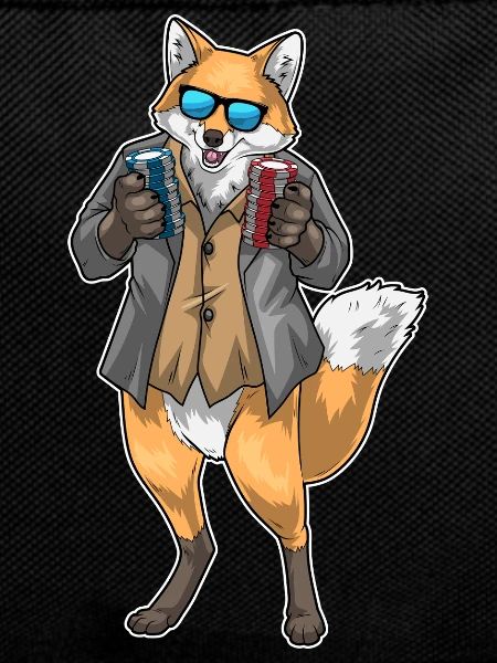 Fox Poker Poker Chips Card Game