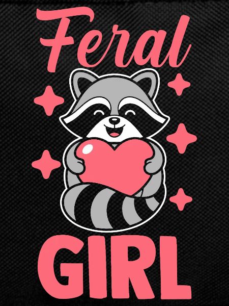 Feral Trash Panda Raccoon