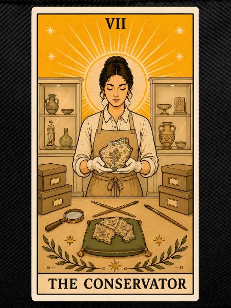 Conservator | Restoration Museum Tarot