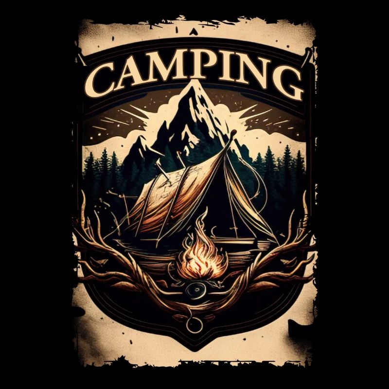 Camping vintage