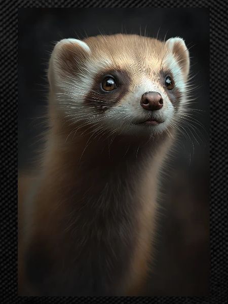 Ferret Cute Portrait