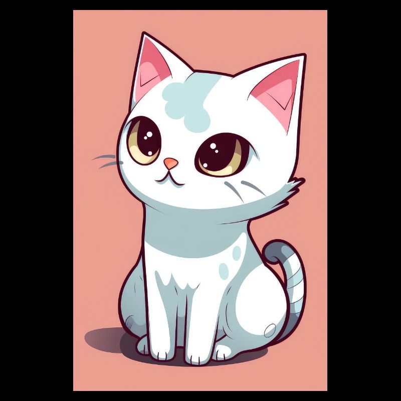 Drôle de chat mignon